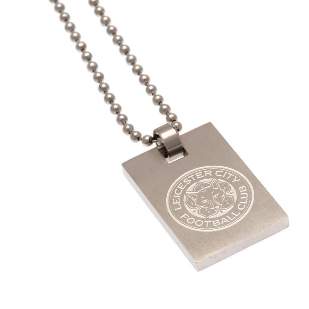 Leicester City FC Dog Tag & Chain - Sporty Magpie