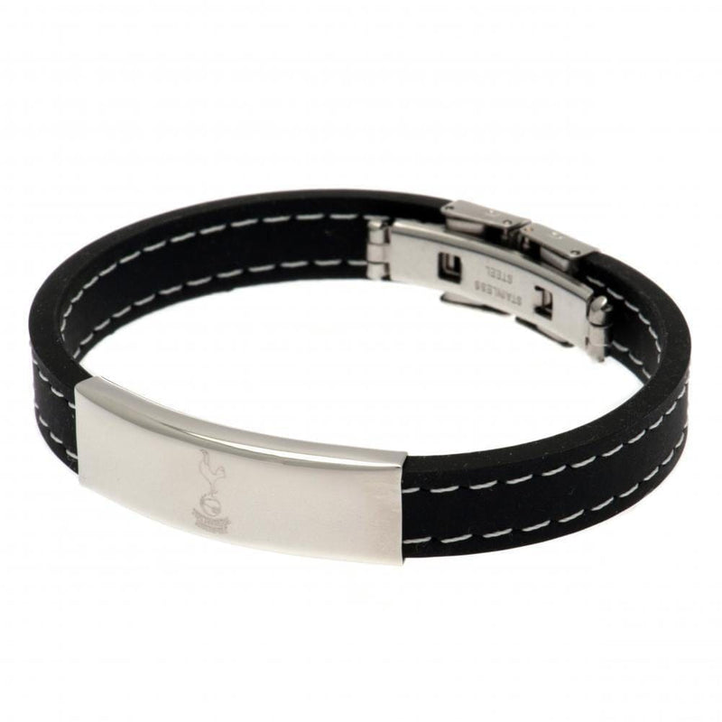 Tottenham Hotspur FC Stitched Silicone Bracelet - Sporty Magpie