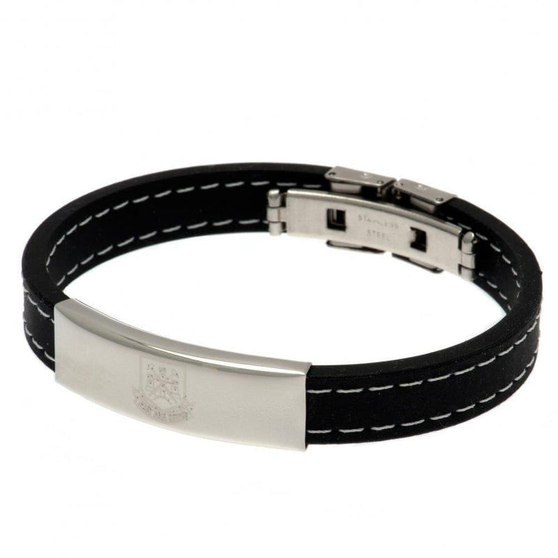 West Ham United FC Stitched Silicone Bracelet CT - Sporty Magpie
