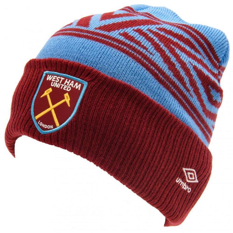 West Ham United FC Umbro Cuff Beanie