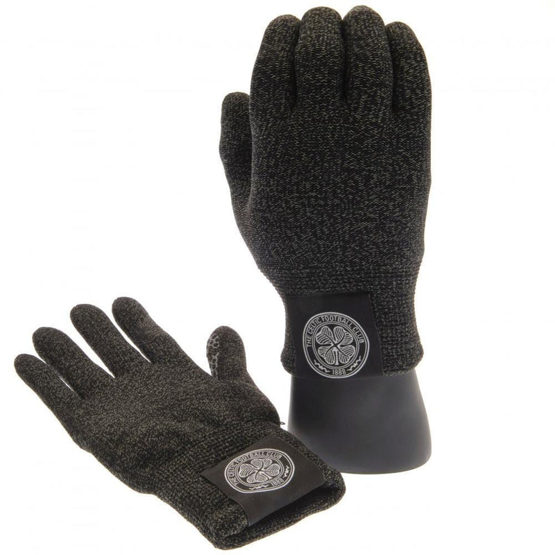 Celtic FC Luxury Touchscreen Gloves Youths - Sporty Magpie