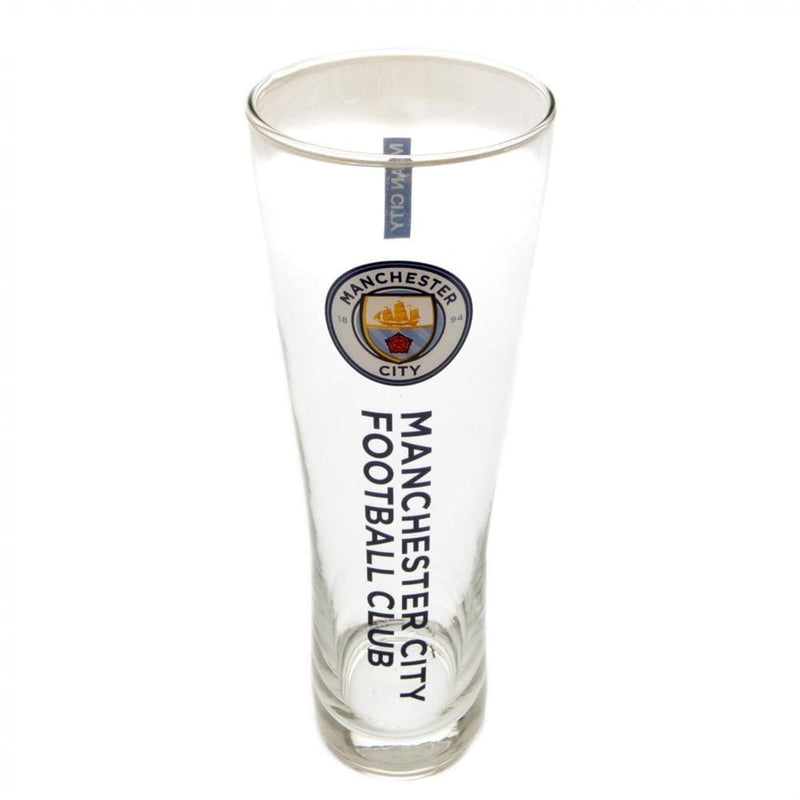 Manchester City FC Tall Beer Glass