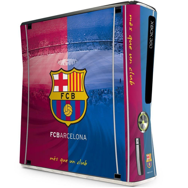 FC Barcelona Xbox 360 Console Skin (Slim) - Sporty Magpie