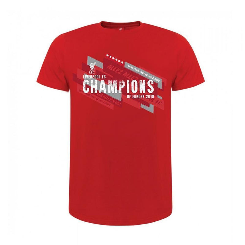 Liverpool FC Junior Champions Of Europe T Shirt - Sporty Magpie